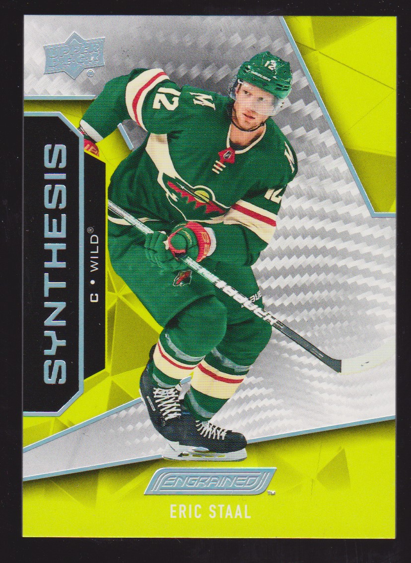 2019-20 Upper Deck Engrained Synthesis #S22 Eric Staal (image for) 2019-20 Upper Deck Engrained Synthesis #S22 Eric Staal